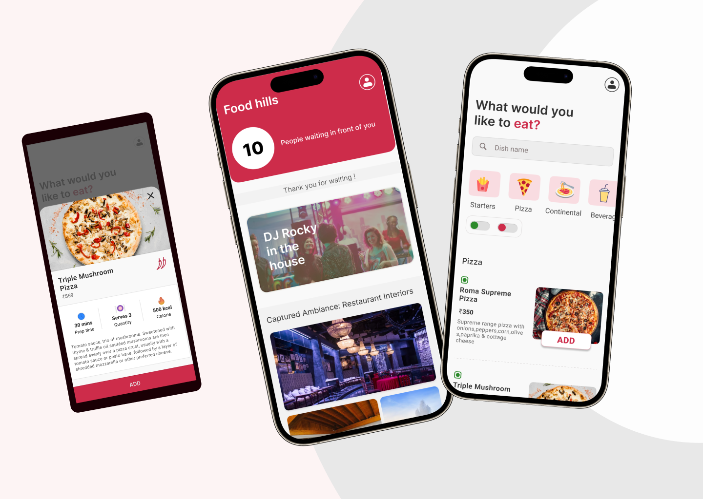 DinEzee - Restaurant Menu App screenshot