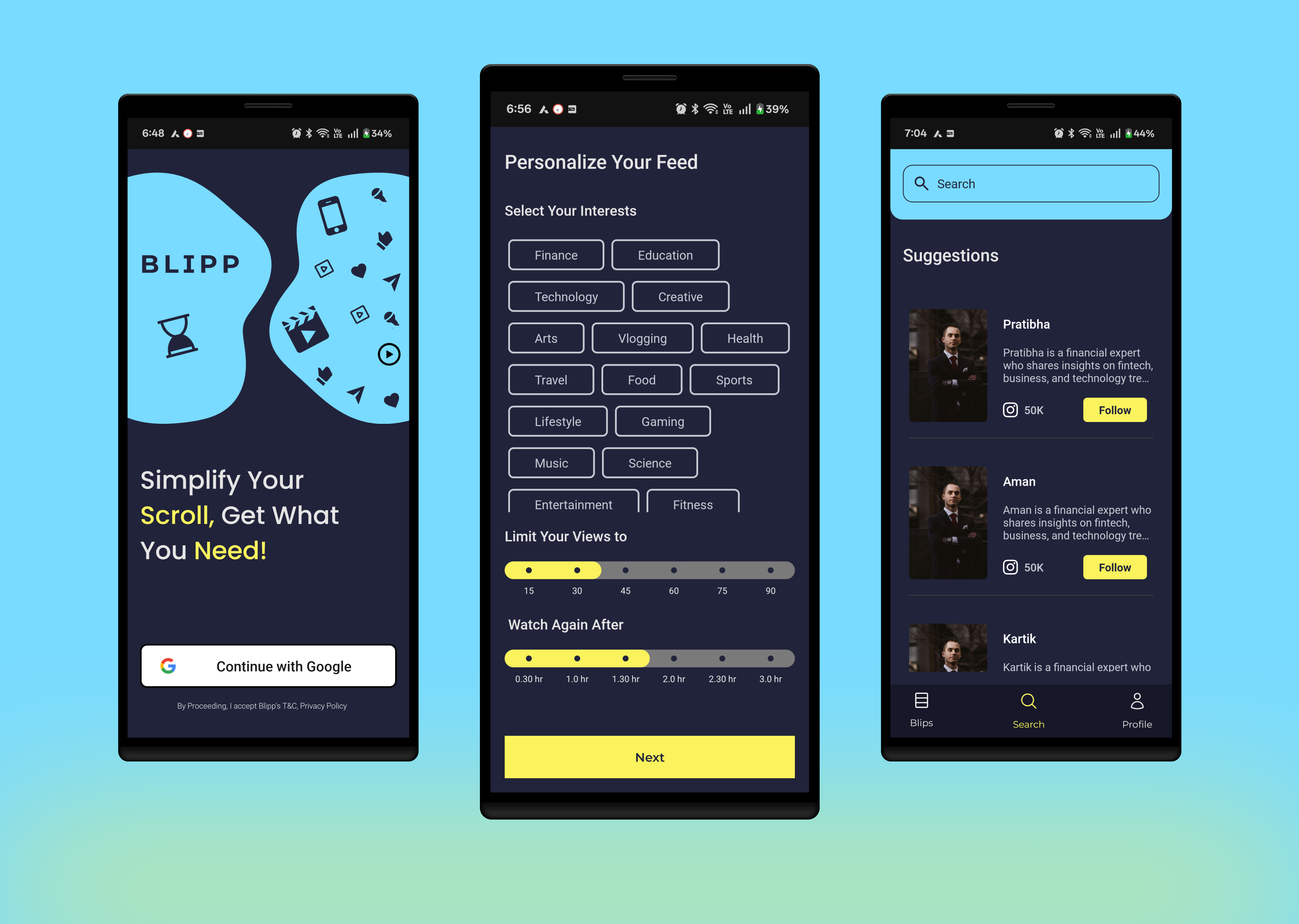 Blipp - A solution to simplify your Scroll screenshot